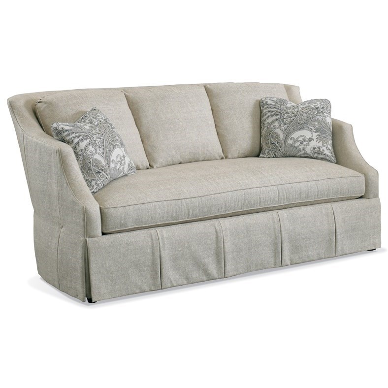 Traditional sofas sales with skirts